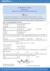 Đề thi học kì 1 Hóa 12 Cánh diều - Đề số 5